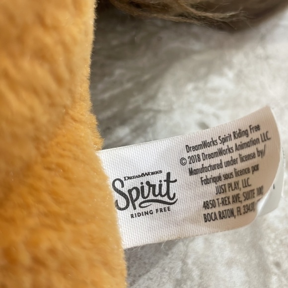 Dreamworks Spirit Horse Brown Plush Large Laying Down 2018 - Picture 4 of 10